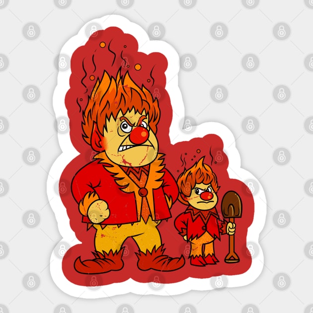 Team Heat Miser Sticker by secukupnya